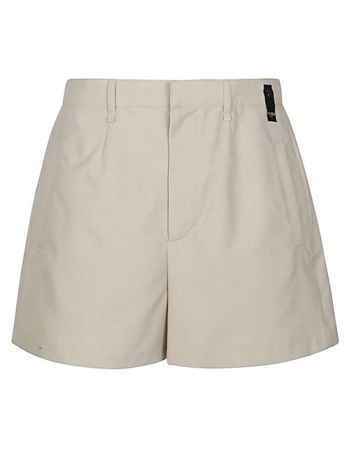 Bermuda shorts with logo FENDI | FB0978AR8TF1MTE