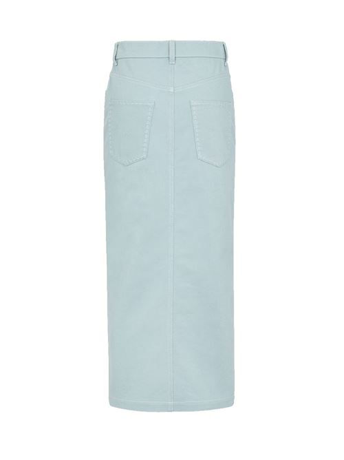 Denim Midi Skirt FENDI | FLQ585AOE7F08S8