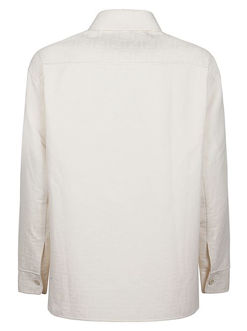 Giacca Blouson con logo FENDI | FW1307AR9AF1MTI