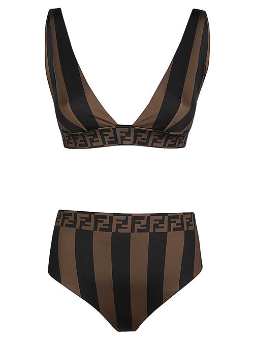 Bikini with logo FENDI | FXBA26AQBZF13IZ