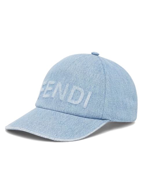 Denim baseball cap FENDI | FXQ380ASQKF0RU7