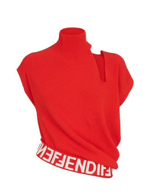 Viscose Crop Top FENDI | FZXB77ARVBF0QG5