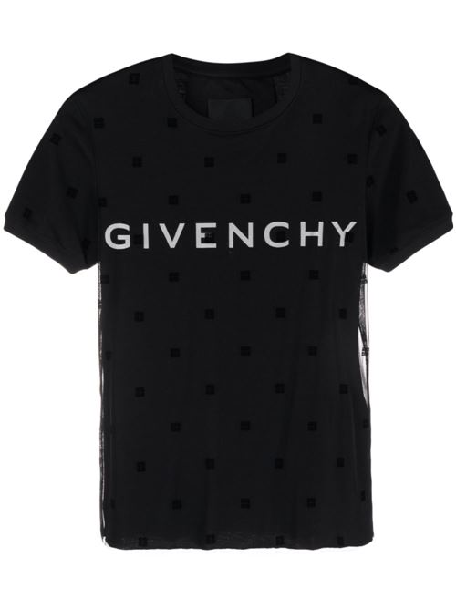 Cotton T-shirt with logo GIVENCHY | BW70CG3YDU001