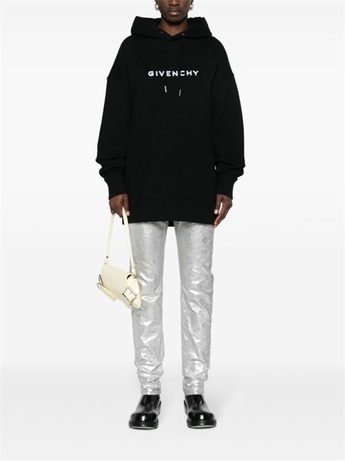 Felpa oversize in cotone GIVENCHY | BWJ01Z3Z85001