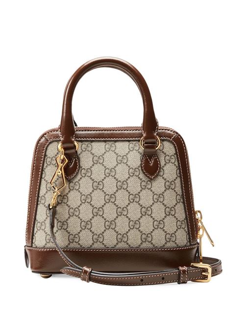 Brown horsebit bag GUCCI | 64071692TCG8563