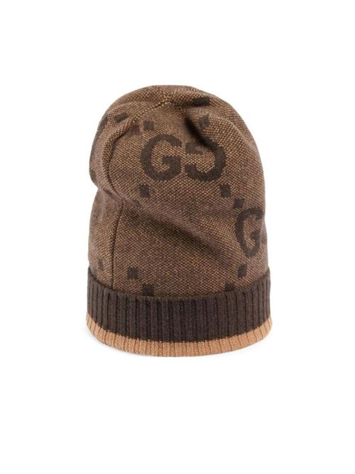 Wool hat with logo GUCCI | 6768273G3449764