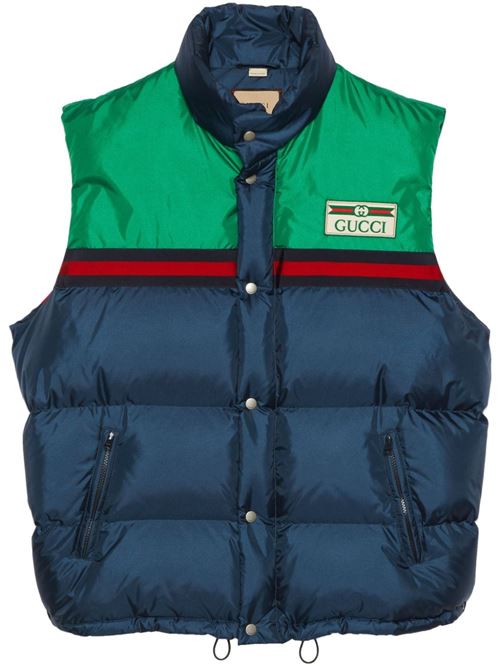 Padded nylon vest GUCCI | 698713Z8BN74697