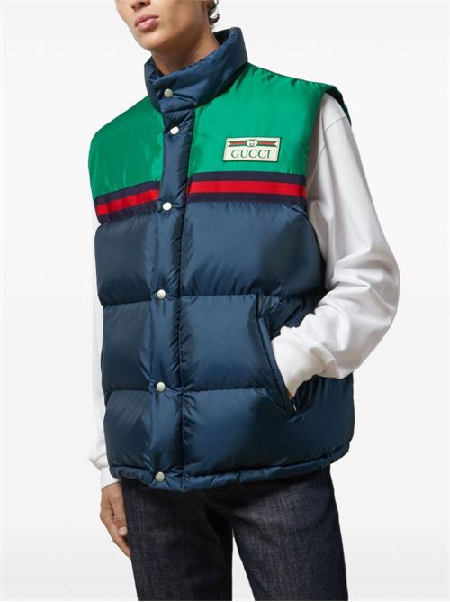 Gilet imbottito in nylon GUCCI | 698713Z8BN74697