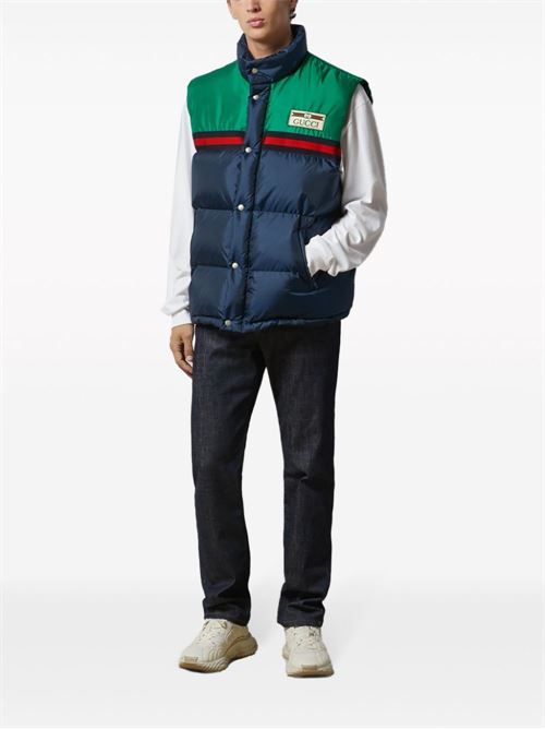 Gilet imbottito in nylon GUCCI | 698713Z8BN74697