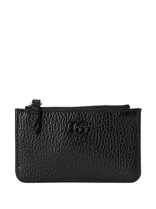 Leather coin purse GUCCI | 70107017WEF1000