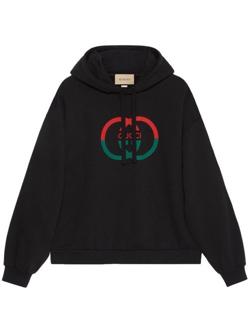 Sweatshirt with logo GUCCI | 721427XJF5T1868