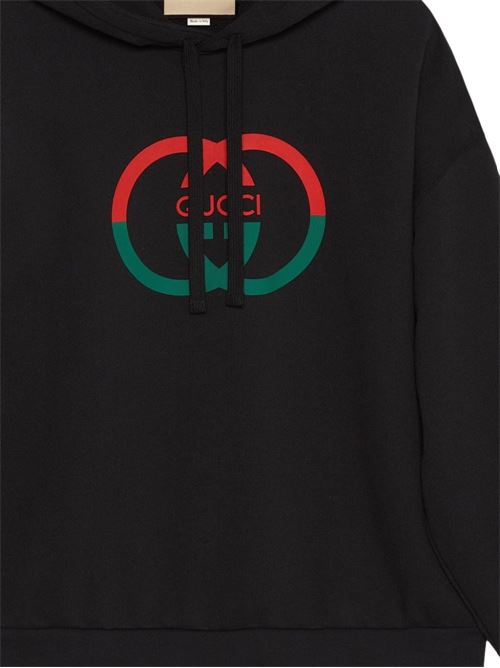 Sweatshirt with logo GUCCI | 721427XJF5T1868