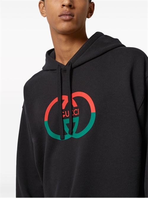 Sweatshirt with logo GUCCI | 721427XJF5T1868