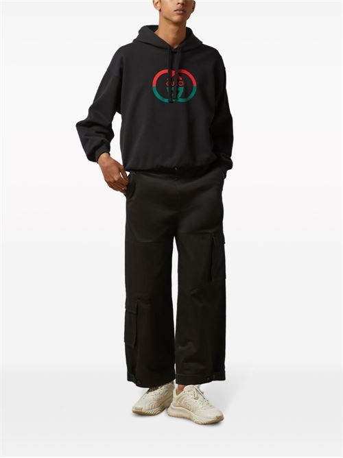 Sweatshirt with logo GUCCI | 721427XJF5T1868