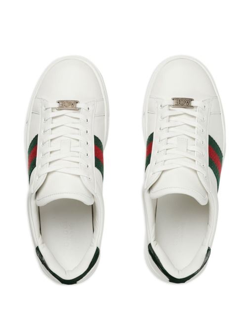 Leather sneakers GUCCI | 757943AACAG9055