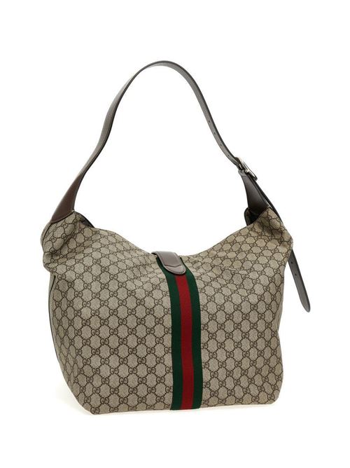 Logoed leather bag GUCCI | 758684FACIP8747