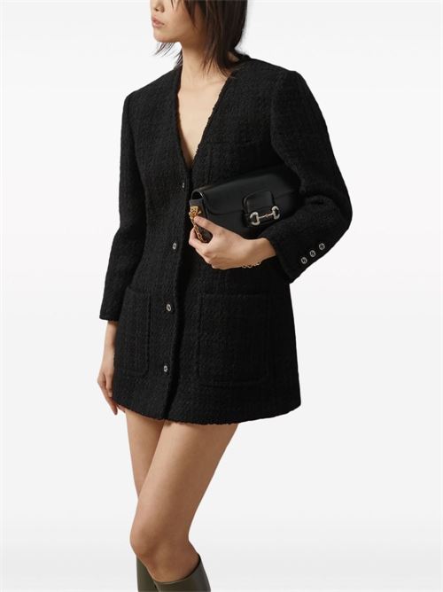 Melange tweed jacket GUCCI | 759564ZAN3L1000