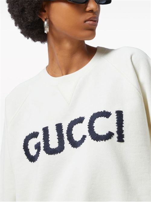 Sweatshirt with logo GUCCI | 760366XJGDL9088