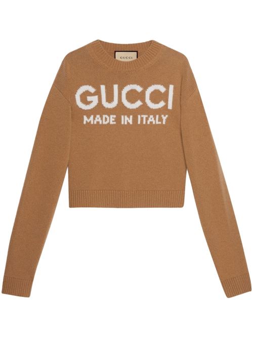 Maglione con logo GUCCI | 770072XKDRP2296