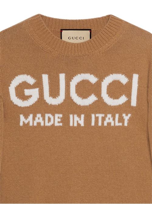 Sweater with logo GUCCI | 770072XKDRP2296