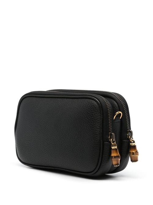 Mini borsa con doppia G e Bambù GUCCI | 772778AABXM1000