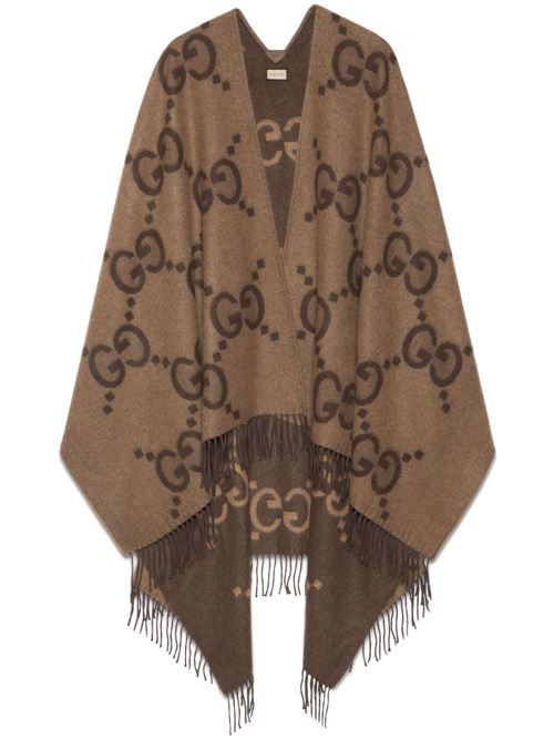 Poncho in cashmere GUCCI | 7743084GABX9764