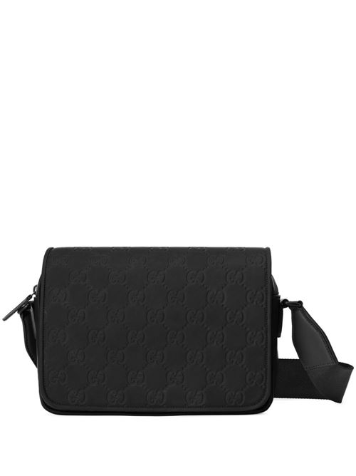 Mini bag in rubberized leather GUCCI | 775097AAC4D1000