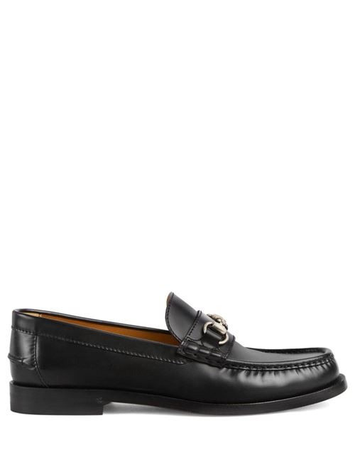 Leather loafer GUCCI | 77666017X001000