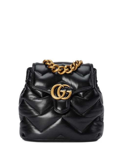 Black gucci backpack women's online