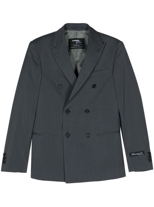 Blazer con logo HOMMEGIRLS | HGJK007GREY