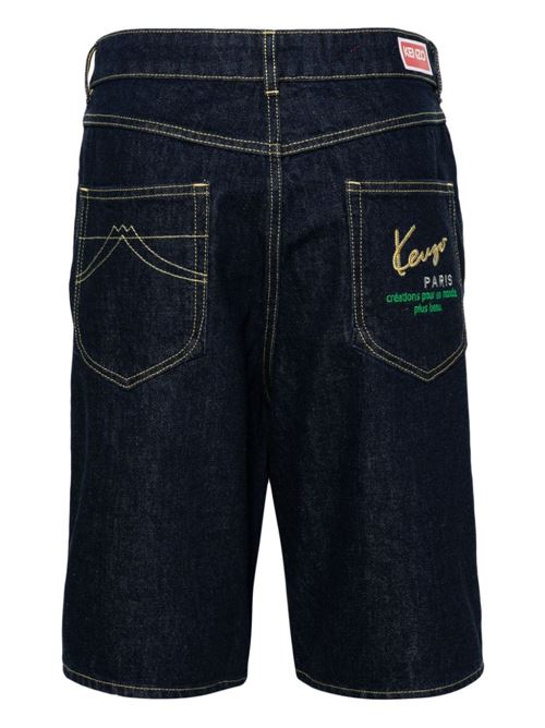 Shorts in denim KENZO | FE55DS3366A1DM