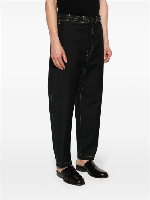 Pantalone in cotone LEMAIRE | PA1085LF1234BK999