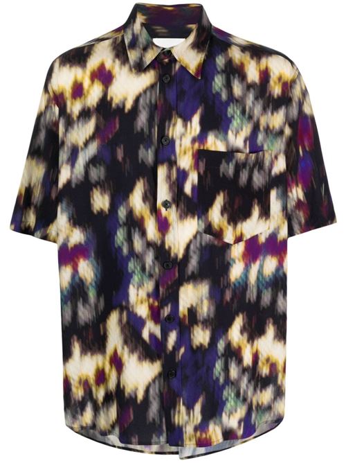 Shirt with print MARANT | CH0098HAB1I05HOEBK