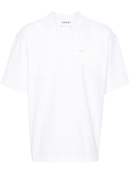 T-shirt in cotone SACAI | 2403369M101