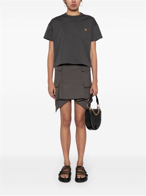 Wool blend skirt SACAI | 2407044550