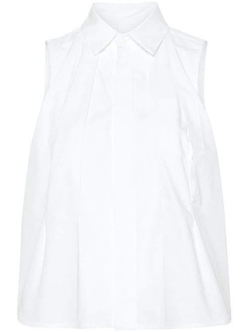 Poplin cotton shirt SACAI | 2407094151