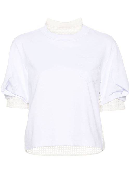 T-shirt in cotone SACAI | 2407166151