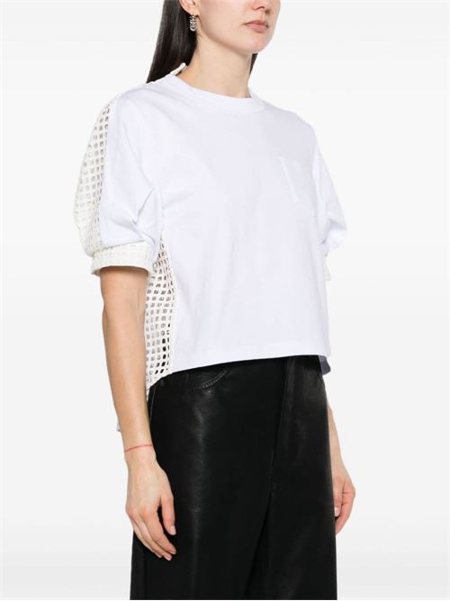 Cotton T-shirt SACAI | 2407166151