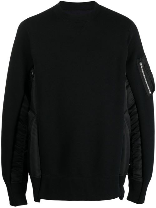 Cotton sweater SACAI | SCM058002