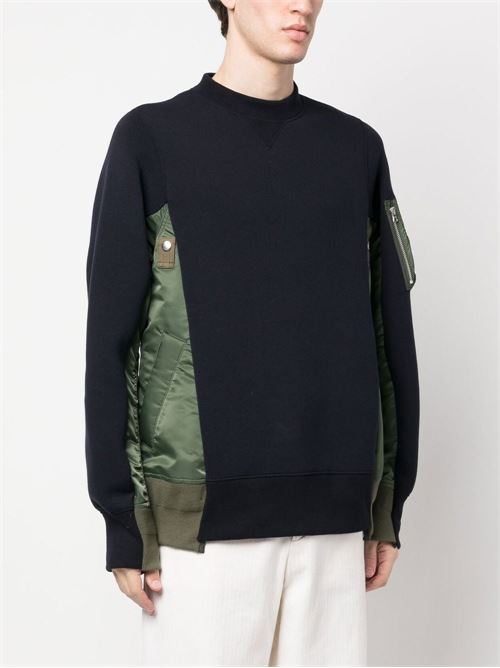 logo sweatshirt SACAI | SCM058212