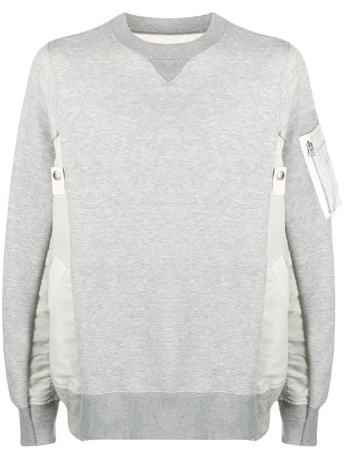 Logo sweatshirt SACAI | SCM058381