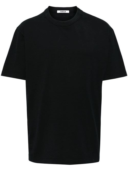 T-shirt con logo TEKLA | TSHBLABLACK