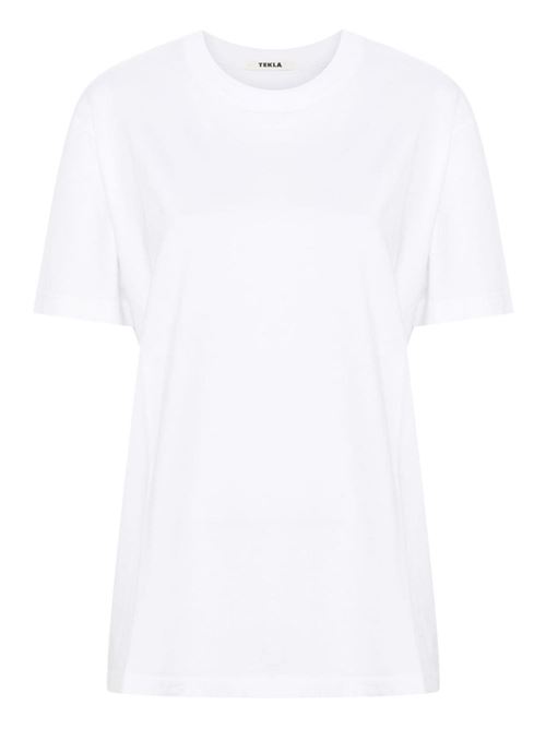 T-shirt con logo TEKLA | TSHWHWHITE