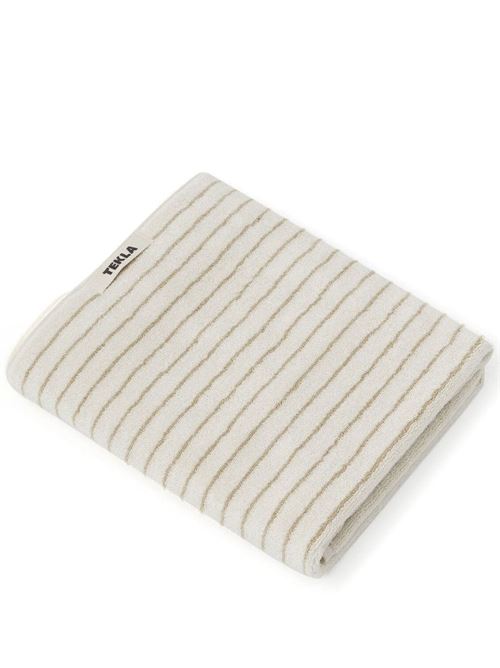 Logo towels TEKLA | TTSNS30X30SIENNASTRIPES