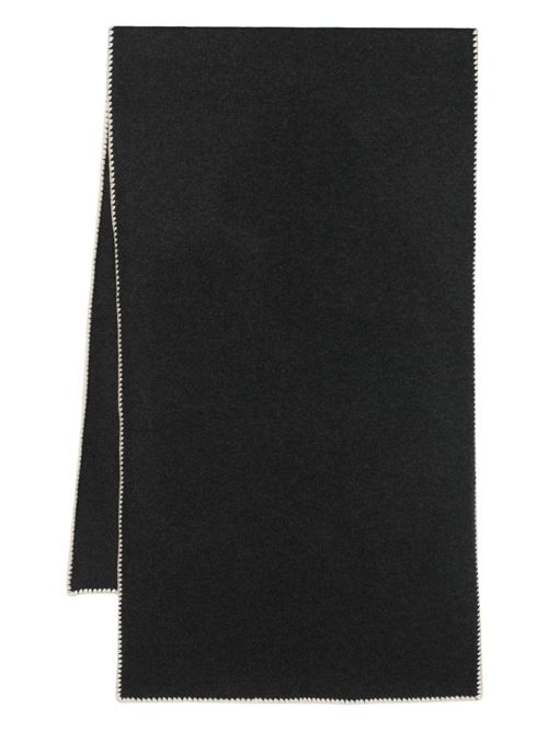 Embroidered wool cashmere scarf TOTEME | 241WSC1233YA0004074