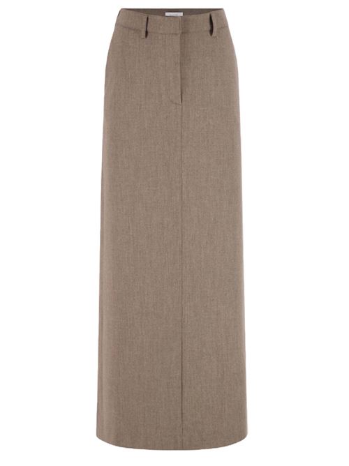 Minter maxi skirt BEAUFILLE | BFRS24S07MINTERHEATHERBROWN