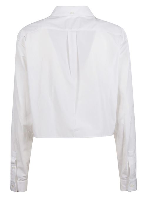 Cotton cropped shirt GIVENCHY | BW617Y14M6100