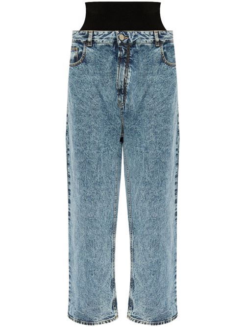 Wide leg jeans ALAIA | AA9P01556T535524