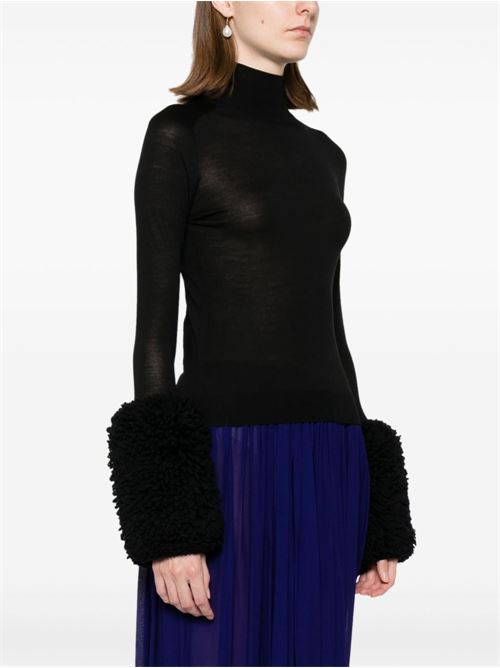 Top with fur sleeves ALAIA | AA9S02976M926995