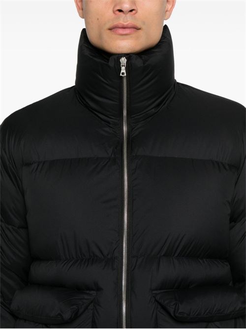 Lightweight jacket with contrasting inserts AURALEE | A24AB01NLBLACK